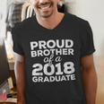 Proud Brother Of A 2018 Graduate Class Graduation Men's V-Neck T-Shirt