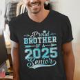 Proud Brother Of a 2025 Senior Graduate Graduation Men's V-Neck T-Shirt