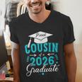 Proud Cousin Of a Class Of 2026 Graduate For Graduation Men's V-Neck T-Shirt