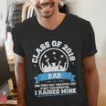 Proud Dad Of A Class Of 2018 Graduate TShirt Graduation Men's V-Neck T-Shirt