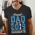 Proud Dad Of A Class Of 2019 Graduate TShirt Graduation Men's V-Neck T-Shirt