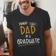Proud Dad Of A Class Of 2021 Graduate Graduation Men's V-Neck T-Shirt
