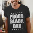 Proud Dad Father's Day Graduation Holiday Men's V-Neck T-Shirt