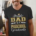 Proud Dad Of Pre School Graduate 2023 Graduation Dad Men's V-Neck T-Shirt