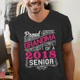 Proud Grandma Of a 2018 Senior Tshirt Graduation Men's V-Neck T-Shirt