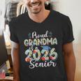 Proud Grandma Of a 2026 Graduate For Family Graduation Men's V-Neck T-Shirt