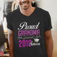 Proud GRANDMA Of A Class 2019 Senior Graduation Men's V-Neck T-Shirt