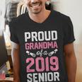 Proud Grandma Of A Class 2019 SeniorShirt Graduation Men's V-Neck T-Shirt