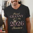 Proud Granny Of A 2026 Senior Graduate Graduation Men's V-Neck T-Shirt