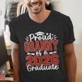 Proud Granny Of A Class Of 2026 Graduate Senior Graduation Men's V-Neck T-Shirt