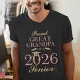 Proud Great Grandpa Of A 2026 Senior Graduate Graduation Men's V-Neck T-Shirt