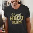 Proud HBCU Mom Graduation College Men's V-Neck T-Shirt