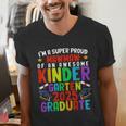 Proud MAWMAW Of Awesome Kindergarten Pre-K Graduation 2025 Men's V-Neck T-Shirt