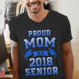 Proud Mom Of 2018 Senior GraduationShirt Men's V-Neck T-Shirt