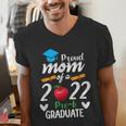 Proud Mom Of 2022 Pre K Graduate Graduation Men's V-Neck T-Shirt