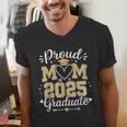 Proud Mom Of a 2025 Graduate Class Of 2025 Graduation Men's V-Neck T-Shirt
