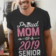 Proud Mom Of A Class 2019 SeniorShirt Graduation Men's V-Neck T-Shirt