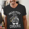 Proud Mom Of A Graduate Graduation Mama Mother Men's V-Neck T-Shirt