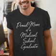Proud Mom Medical School Graduate Graduation T-Shirt Men's V-Neck T-Shirt