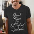 Proud Mom OT School Graduate Graduation Tee Men's V-Neck T-Shirt