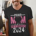 PROUD MUM OF A Pre-K GRAD 2024 Pre-K Graduation 2024 Mom Men's V-Neck T-Shirt