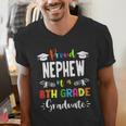 Proud NEPHEW Of A 8th Grade Graduate Graduation 2024 Class Men's V-Neck T-Shirt
