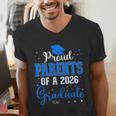 Proud Parents Of a Class Of 2026 Graduate For Graduation Men's V-Neck T-Shirt