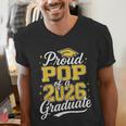Proud Pop Of A 2026 Graduate Class Of 2026 Graduation Men's V-Neck T-Shirt