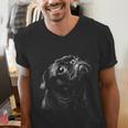 Pug For Dog Mom Dad Cute Pug Men Women Kids Men's V-Neck T-Shirt