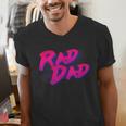 Rad Dad Retro Men's V-Neck T-Shirt Rad Dad Retro Men's V-Neck T-Shirt