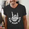 Rad Dads Club Fathers Day Cool Dads Club Men's V-Neck T-Shirt Rad Dads Club Fathers Day Cool Dads Club Men's V-Neck T-Shirt