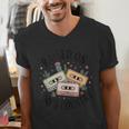 Raised On 90's Country Music Lover Nostalgia Retro Vibe Men's V-Neck T-Shirt