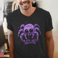 Recluse Pastel Goth Spider Shy Introvert Creepy Cute Kawaii Men's V-Neck T-Shirt