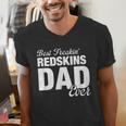 Redskins Goshen Best Freakin' Dad Ever HS Men's V-Neck T-Shirt
