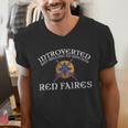Renaissance Festival Introvert Medieval Ren Faire Men's V-Neck T-Shirt Renaissance Festival Introvert Medieval Ren Faire Men's V-Neck T-Shirt