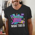 Retro 80s Style 90s Pop Fashion Nostalgia Eighties Music Men's V-Neck T-Shirt Retro 80s Style 90s Pop Fashion Nostalgia Eighties Music Men's V-Neck T-Shirt