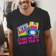 Retro Cassette Vintage 80s Nostalgia Men's V-Neck T-Shirt Retro Cassette Vintage 80s Nostalgia Men's V-Neck T-Shirt