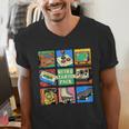 Retro Starter Pack 80s 90s Vintage Nostalgia Cassette Tape Men's V-Neck T-Shirt Retro Starter Pack 80s 90s Vintage Nostalgia Cassette Tape Men's V-Neck T-Shirt