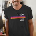Retro VHS Tape 80s 90s Nostalgia For Movie Fans Men's V-Neck T-Shirt