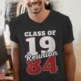 Reunion 1984 Class Of 1984 Reunion 84 Graduation 1984 Men's V-Neck T-Shirt