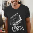 Reunion Class Of 1987 School Graduation Blast From The Past Men's V-Neck T-Shirt