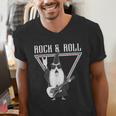 Rock & Roll Wizard Music Nostalgia Men's V-Neck T-Shirt