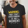 Sarcastic Saying For Overthinkers Introverts Men's V-Neck T-Shirt