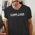 I Came I Saw I Made It Awkward Introvert Socially Men's V-Neck T-Shirt