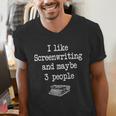Screenwriter Playwright Writer Scribe Introvert Scriptwriter Men's V-Neck T-Shirt Screenwriter Playwright Writer Scribe Introvert Scriptwriter Men's V-Neck T-Shirt