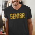 SEN18R Senior 2018 High School Graduation Party T-Shirt Men's V-Neck T-Shirt