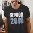 Senior 2019 Shirt Graduation Class Back To School Tee Men's V-Neck T-Shirt