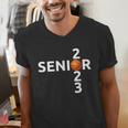 Senior 2023 Basketball Graduation Party Men's V-Neck T-Shirt