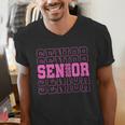 Senior 2026 Class Of 2026 Boys Girls Matching Graduation Men's V-Neck T-Shirt