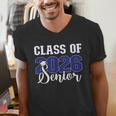Senior 2026 Class Of 2026 Graduation 2026 Men's V-Neck T-Shirt